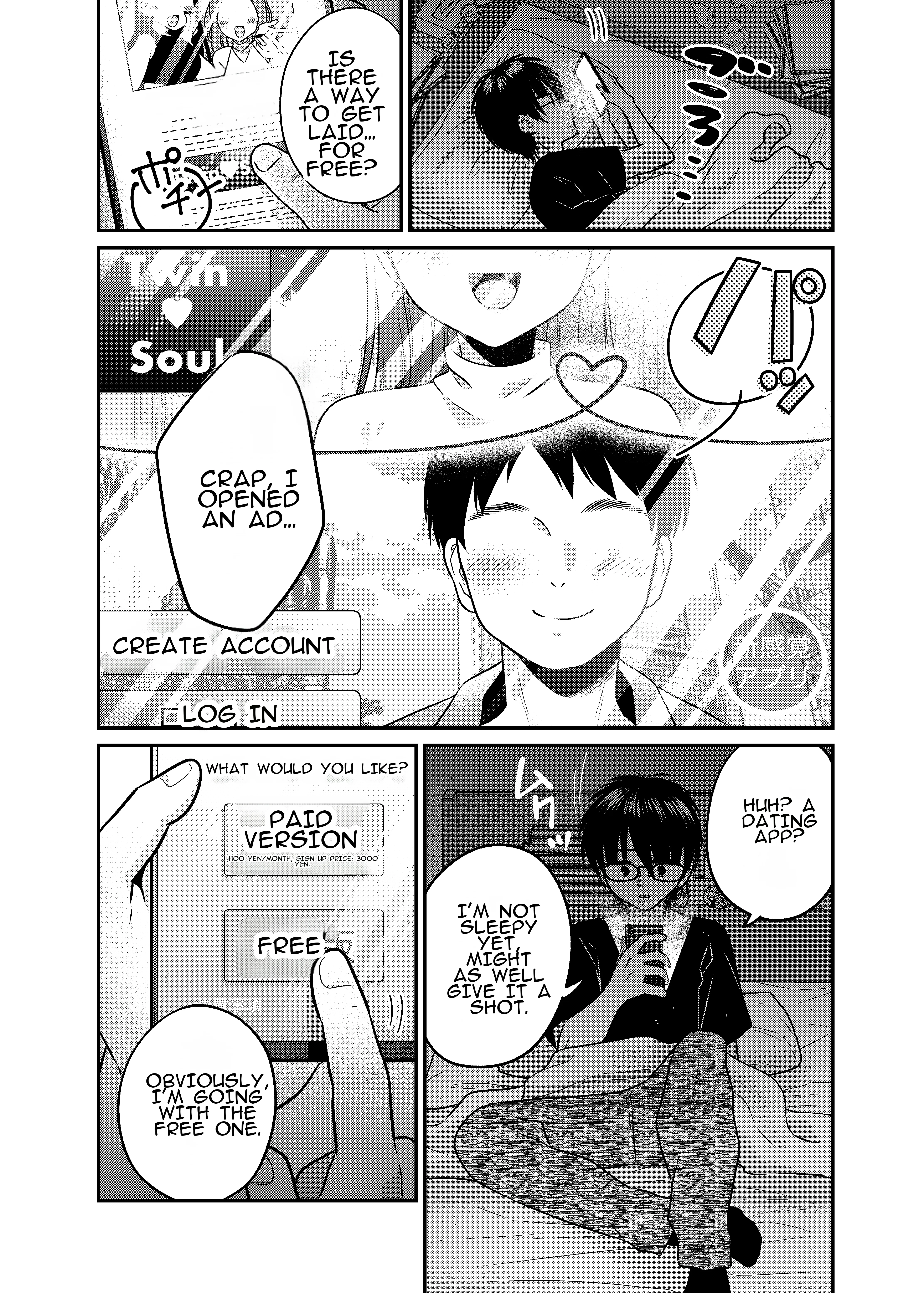 Hentai Manga Comic-Finding the Perfect Future for You on a Dating App-Read-3